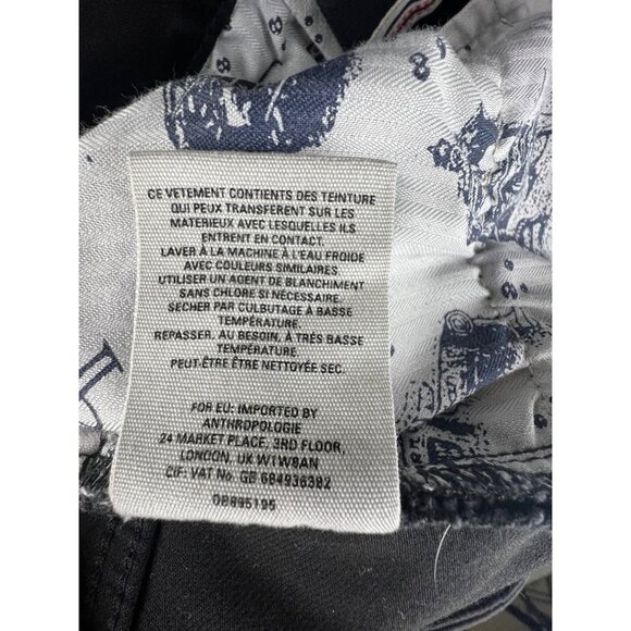 Pilcro & The Letterpress Anthropologie High-Rise Denim Legging Black Size 28 - Picture 6 of 15